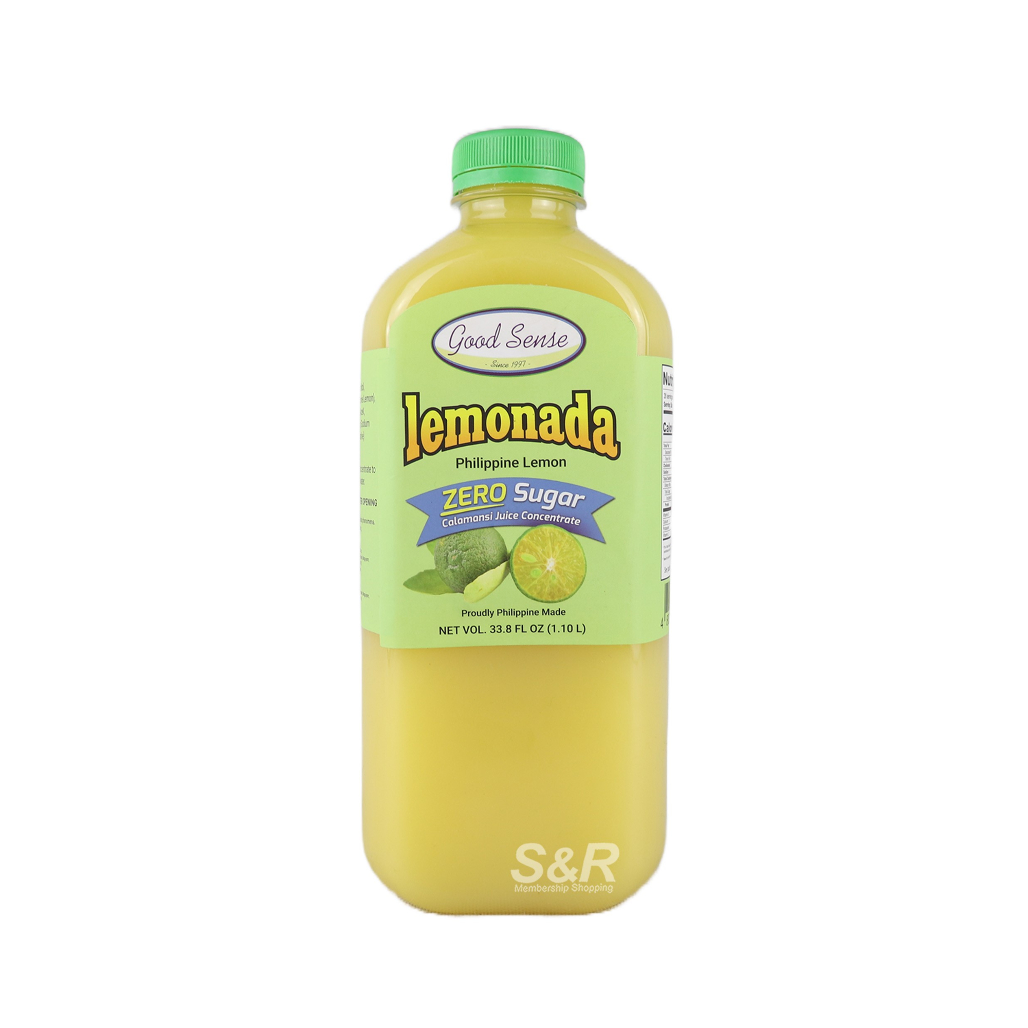 Good Sense Lemonada Zero Sugar Calamansi Juice Concentrate 1.1L